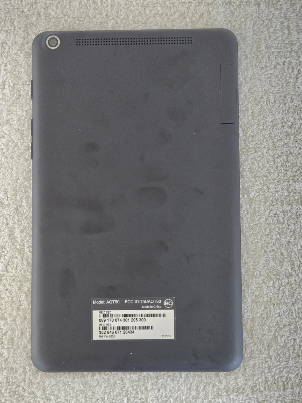 Sprint Slate 8 Tablet 16GB Wi-Fi+4G 8in Black *TESTED & WORKING*